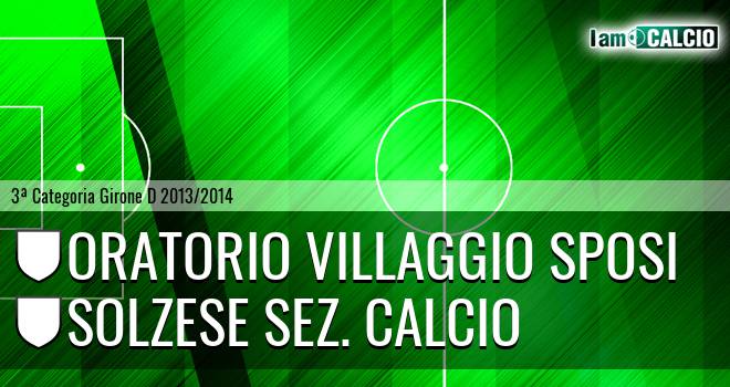 Oratorio Villaggio Sposi - Solzese sez. calcio