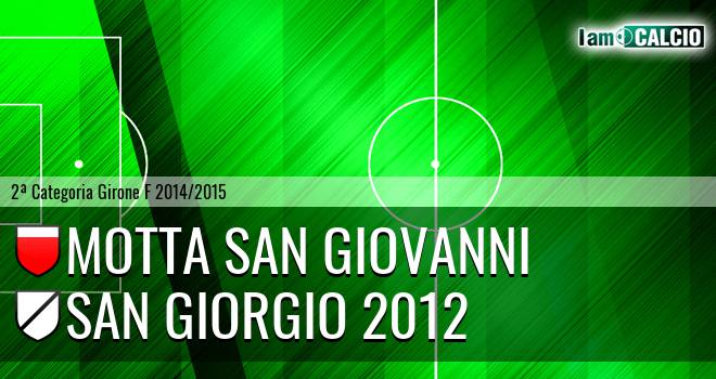 Motta San Giovanni - San Giorgio 2012