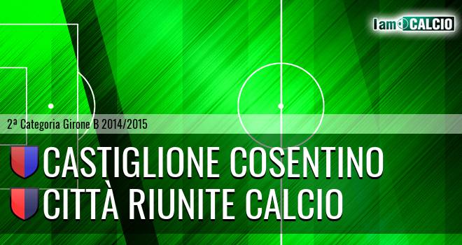 Castiglione Cosentino - Città Riunite Calcio