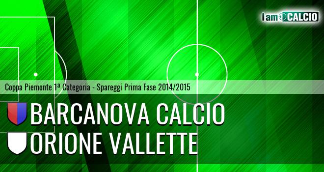 Barcanova Calcio - Orione Vallette