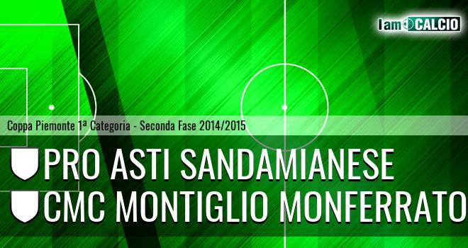 Pro Asti Sandamianese - Cmc Montiglio Monferrato