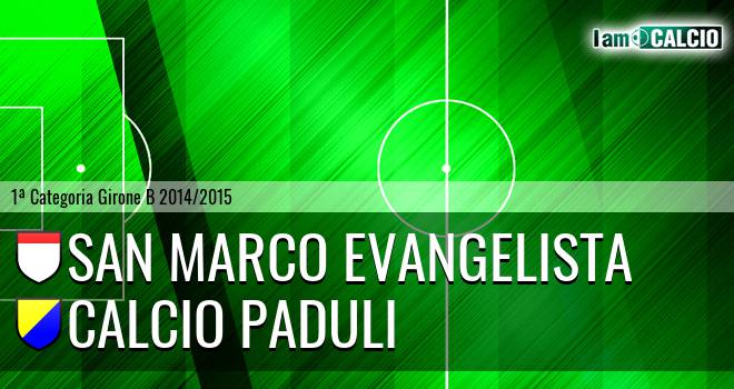 San Marco Evangelista - Calcio Paduli