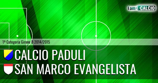 Calcio Paduli - San Marco Evangelista