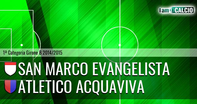 San Marco Evangelista - Atletico Acquaviva