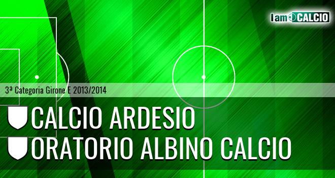 Calcio Ardesio - Oratorio Albino calcio