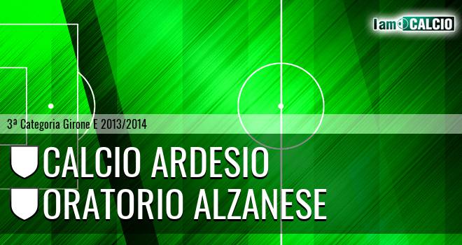 Calcio Ardesio - Oratorio Alzanese