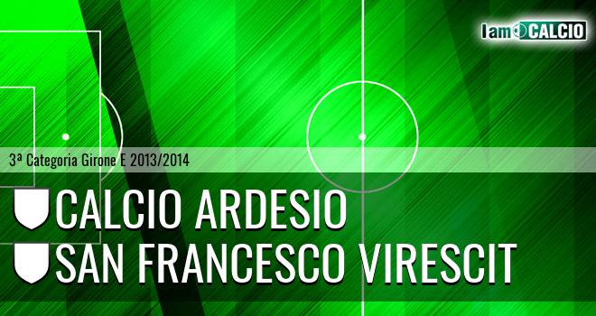 Calcio Ardesio - San Francesco Virescit