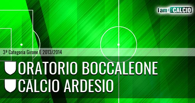 Oratorio Boccaleone - Calcio Ardesio