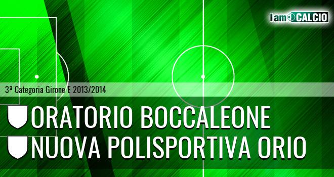 Oratorio Boccaleone - Nuova Polisportiva Orio