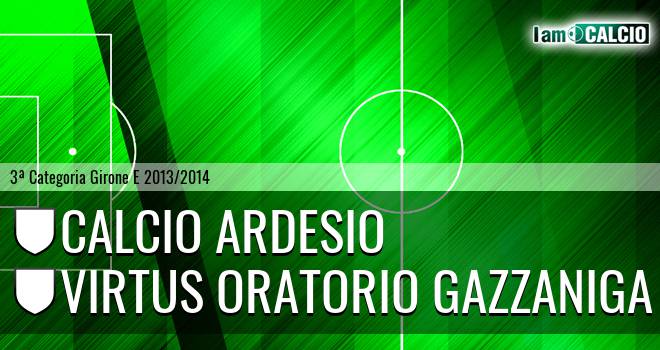 Calcio Ardesio - Virtus Oratorio Gazzaniga