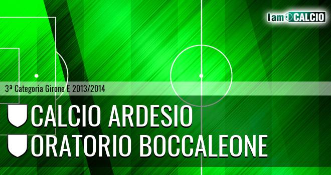 Calcio Ardesio - Oratorio Boccaleone