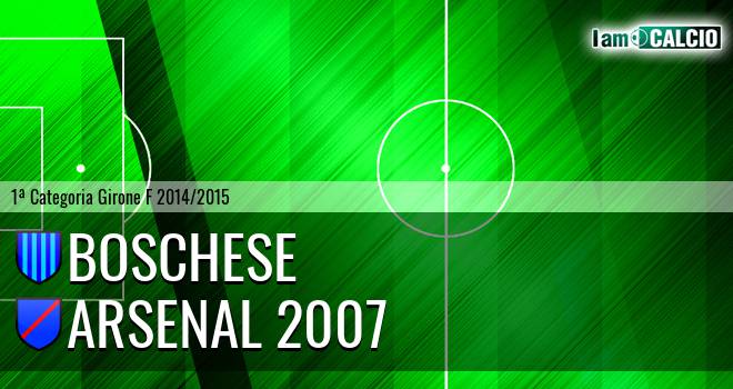 Boschese - Arsenal 2007