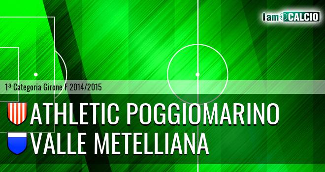 Athletic Poggiomarino - Valle Metelliana