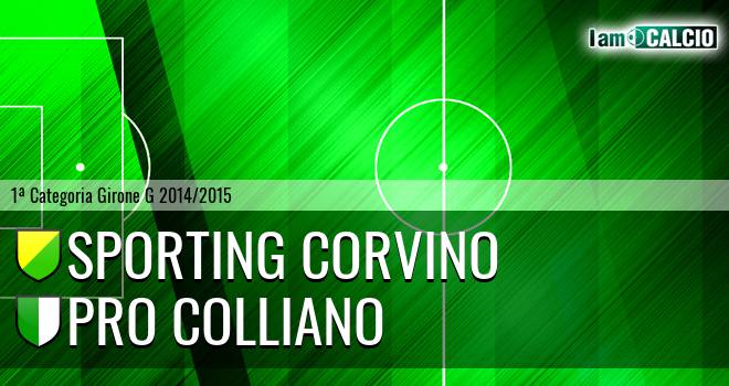 Sporting Corvino - Pro Colliano