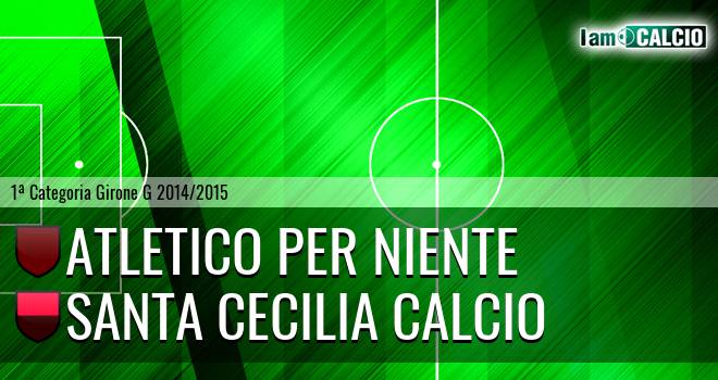 Atletico Per Niente - Santa Cecilia Calcio