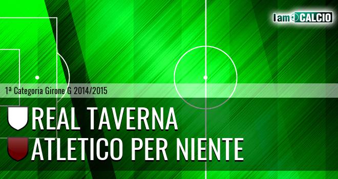 Real Taverna - Atletico Per Niente