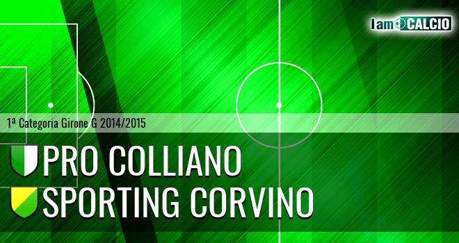 Pro Colliano - Sporting Corvino