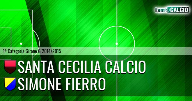 Santa Cecilia Calcio - Simone Fierro