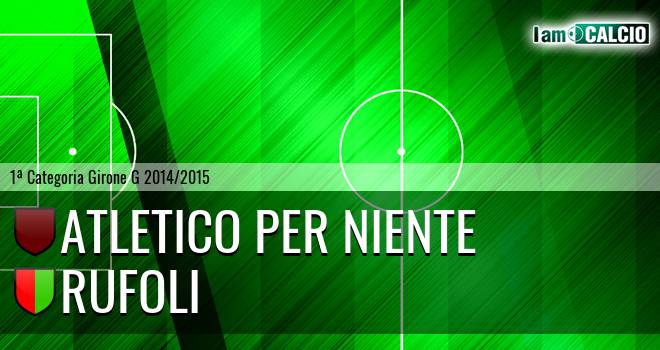 Atletico Per Niente - Rufoli