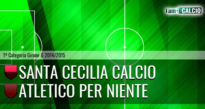 Santa Cecilia Calcio - Atletico Per Niente