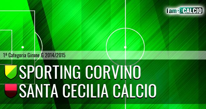 Sporting Corvino - Santa Cecilia Calcio