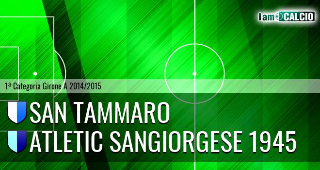 San Tammaro - Atletic Sangiorgese 1945