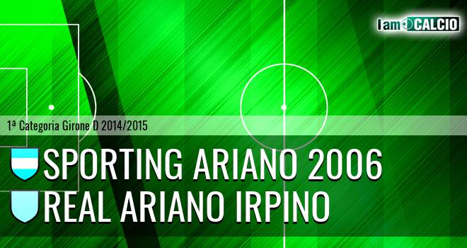 Sporting Ariano 2006 - Real Ariano Irpino