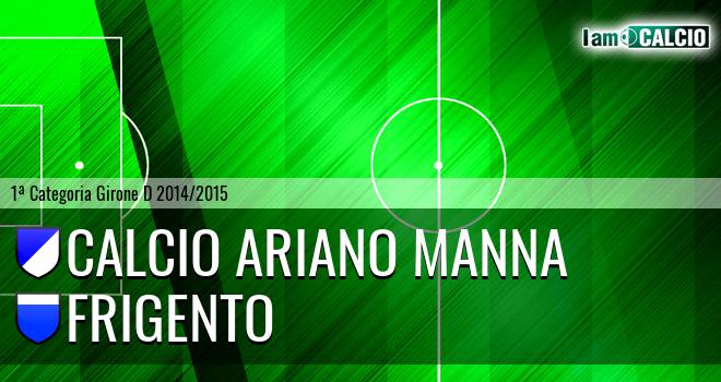 Calcio Ariano Manna - Frigento