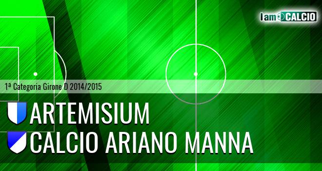 Artemisium - Calcio Ariano Manna