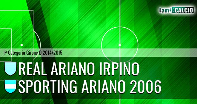 Real Ariano Irpino - Sporting Ariano 2006