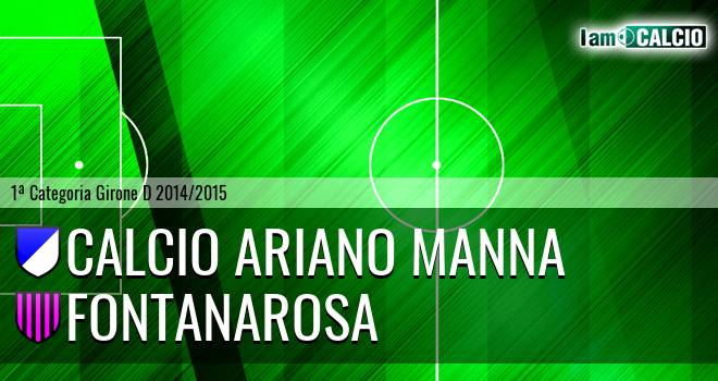 Calcio Ariano Manna - Fontanarosa