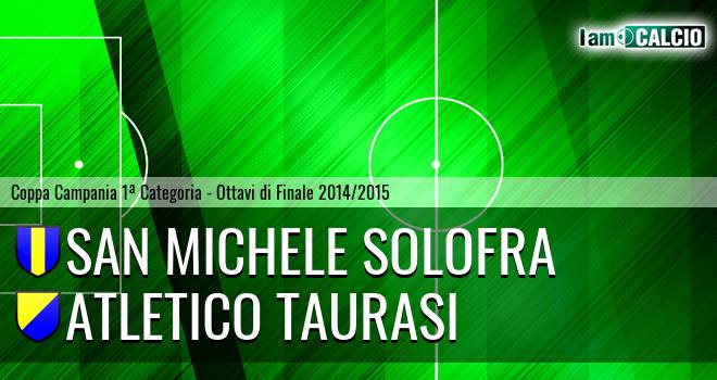 San Michele Solofra - Atletico Taurasi