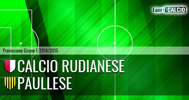 Calcio Rudianese - Paullese