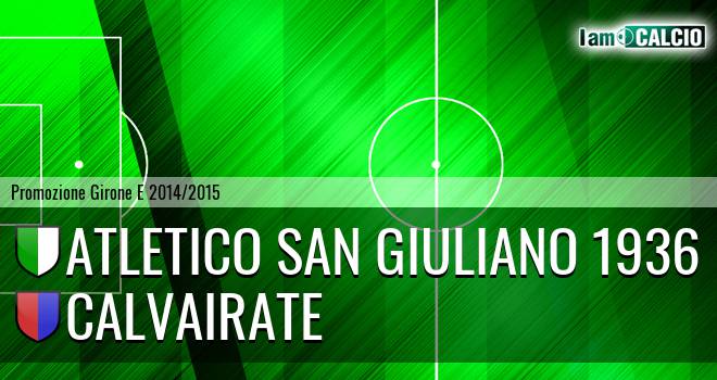 Atletico San Giuliano 1936 - Calvairate