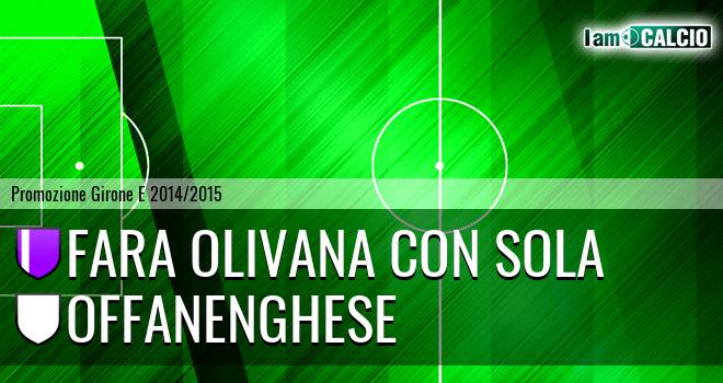 Fara Olivana con Sola - Offanenghese