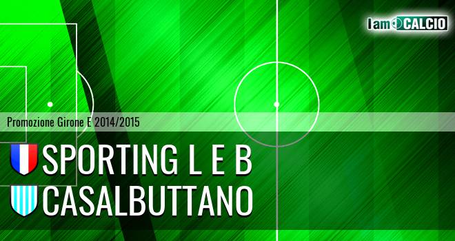 Sporting L E B - Casalbuttano