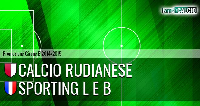 Calcio Rudianese - Sporting L E B