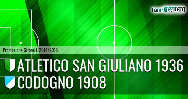 Atletico San Giuliano 1936 - Codogno 1908