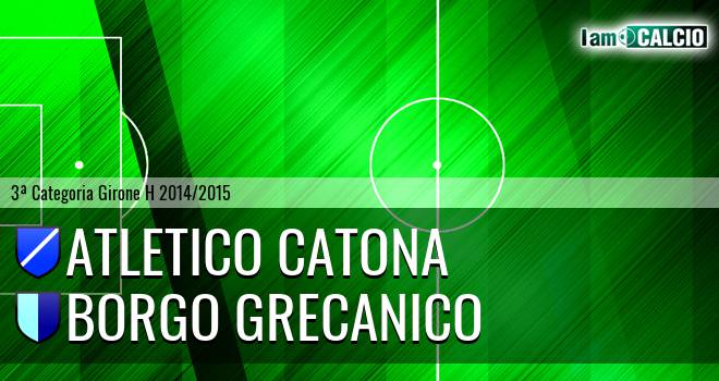 Catona Calcio - Borgo Grecanico