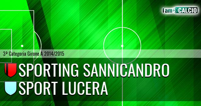 Sporting Sannicandro - Lucera Calcio