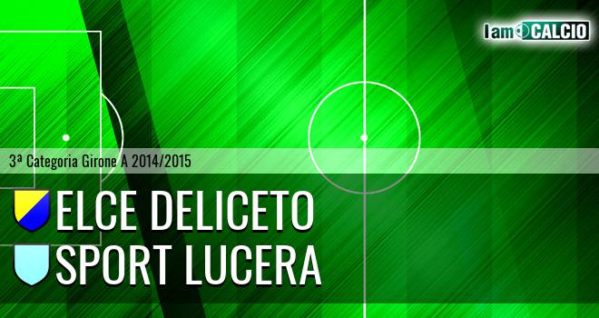 Elce Deliceto - Lucera Calcio