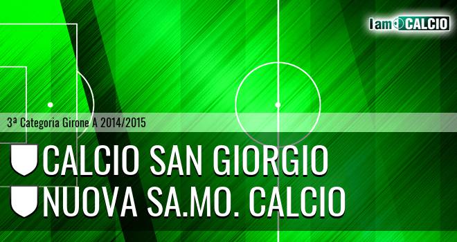 Calcio San Giorgio - Nuova Sa.Mo. calcio