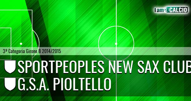 Sportpeoples New Sax Club - G.s.a. Pioltello