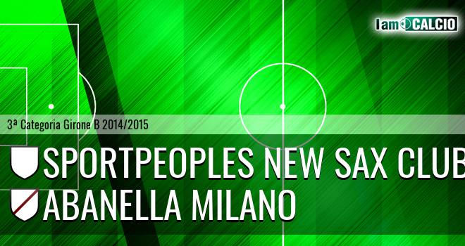 Sportpeoples New Sax Club - Abanella Milano