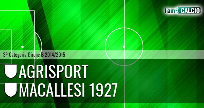 Agrisport - Macallesi 1927