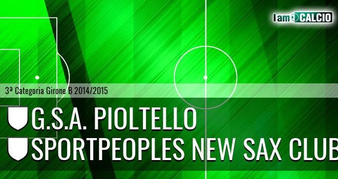 G.s.a. Pioltello - Sportpeoples New Sax Club