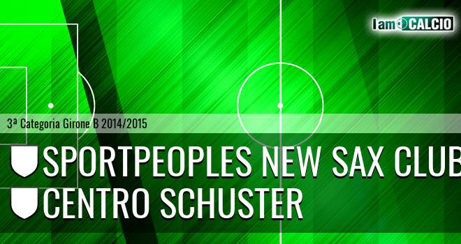 Sportpeoples New Sax Club - Centro Schuster