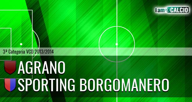 Agrano - Sporting Borgomanero