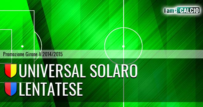 Universal Solaro - Lentatese