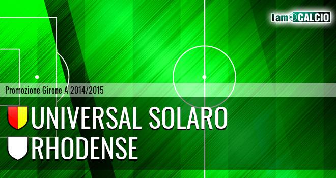 Universal Solaro - Rhodense